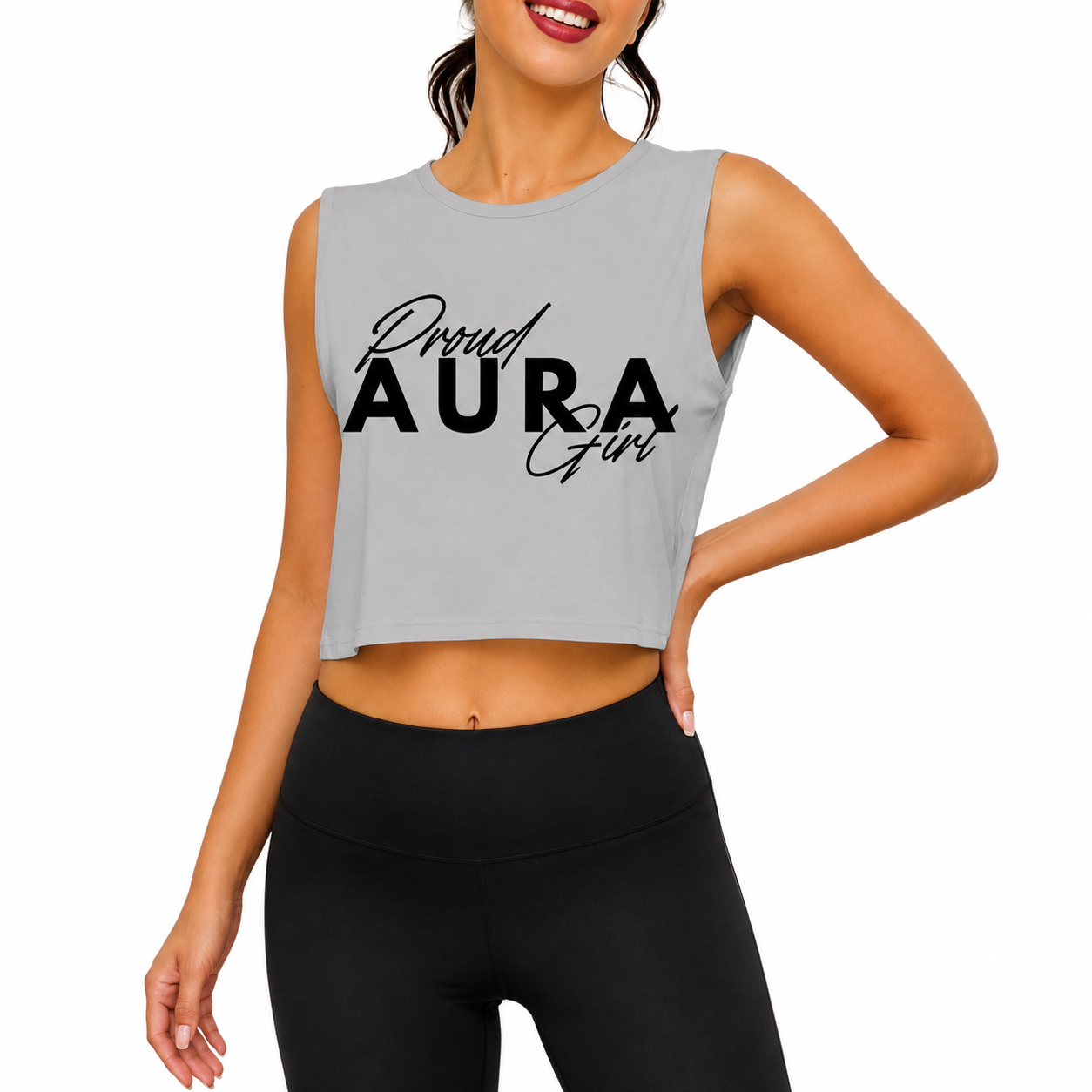 Crop-Top Proud Aura Girl