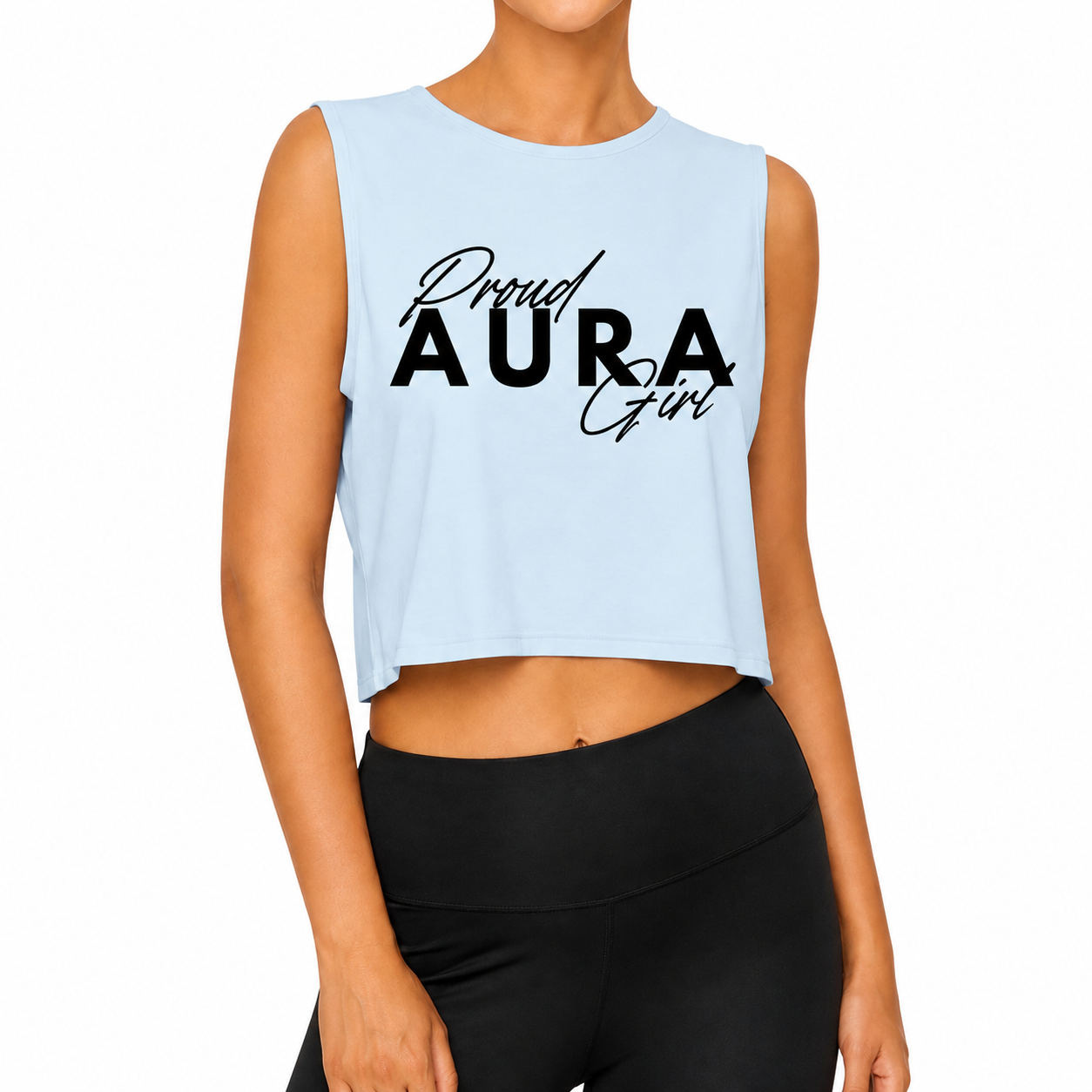 Crop-Top Proud Aura Girl