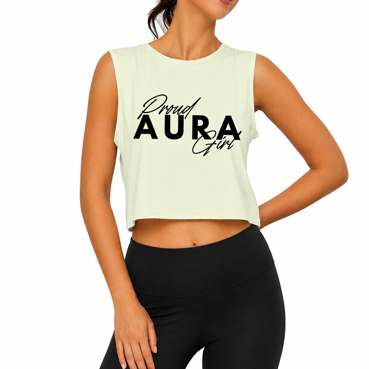 Crop-Top Proud Aura Girl