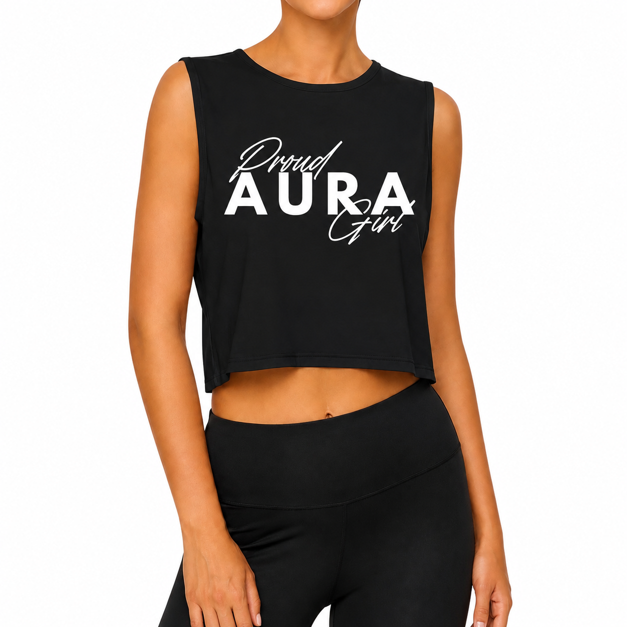 Crop-Top Proud Aura Girl